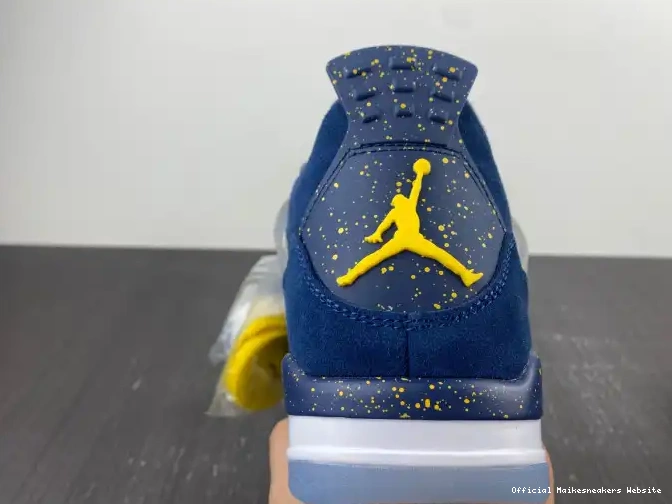 Official Maikesneakers Retro AJ4-1036660 (PE) Air Jordan Michigan 4 0412